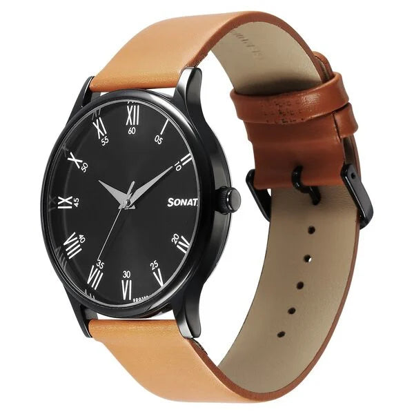 SON 77105NL13W TRNDZ SONATA GENTS WATCH SON 77105NL13W TRNDZ SONATA GENTS WATCH
